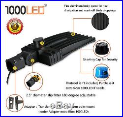 1000LED 60W LED Shoebox Light, Street Light, 5000K, AC110-277V Slip Fitter IP65