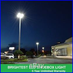 1000LED LED Parking Lot Light 100W(300W Eq) IP66 Waterproof LED Shoebox Lights