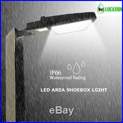1000LED LED Parking Lot Light 300W(1000W Eq) IP66 Waterproof LED Shoebox Light