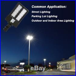 1000LED LED Shoebox Light 150W(450W Eq.) IP65 Outdoor Parking Lot Pole Lighting