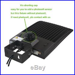1000W MH/HPS Equiv 300W LED Shoebox, Parking Lot Light, Yoke/Wall/Trunnion Mount