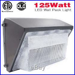 100W 125W LED Wall Pack with Dusk-to-dawn Photocell, Outdoor Commercial Lighting