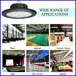 100W 150W 200W UFO LED High Bay Light Industrial Warehouse Factory ETL DLC 5000K