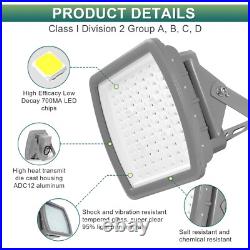 100W Explosion Proof LED Flood Light for Hazardous Gas Station Warehouse Airport