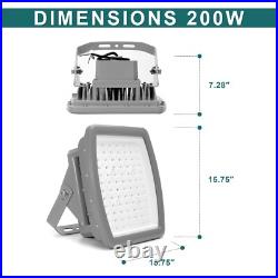 100W Explosion Proof LED Flood Light for Hazardous Gas Station Warehouse Airport