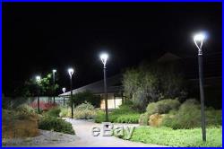 100W LED Circle Area Street Light 5000K Daylight IP65 Outdoor Post Top Pole Lamp