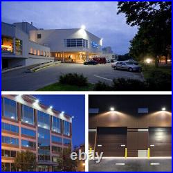 100W Led Parking Lot Light Dusk to Dawn Led Shoebox Area Light Photocell 5000K