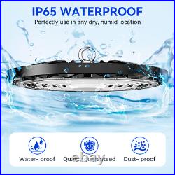 100W UFO High Bay LED Lights, Highbay with US Plug Commercial Bay Lighting 10PCS