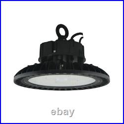 100W UFO LED High Bay Light 4000K Industrial, Warehouse Light Fixtures, Dimmable