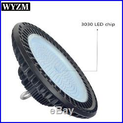 100With200With300w LED High Bay Light 120-277vAC Industrial Commercial Garage Lamp