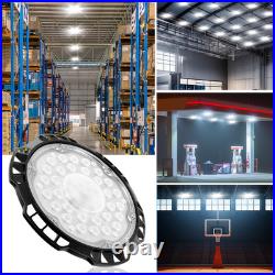 10PACK 200W UFO LED High Bay Light Industrial Factory Warehouse Commercial Lamp