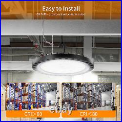 10PACK 300W UFO Led High Bay Light Commercial Warehouse Factory Lighting Fixture