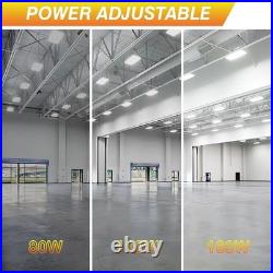 10PCS 160W LED Linear High Bay Shop Light UL Listed Adjustable 3500K/4000K/5000K