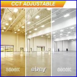 10PCS 160W LED Linear High Bay Shop Light UL Listed Adjustable 3500K/4000K/5000K