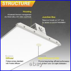 10PCS 160W LED Linear High Bay Shop Light UL Listed Adjustable 3500K/4000K/5000K