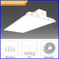 10PCS 160W LED Linear High Bay Shop Light UL Listed Adjustable 3500K/4000K/5000K