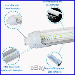10PCS R17D 8FT LED Tube Light T12 40W Replacement For F96T12/HO 110W Fluorescent