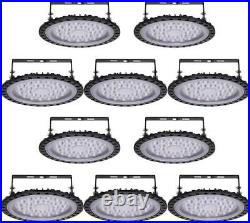 10Pack 100W 100 Watt UFO LED High Bay Light Commercial Bay Lighting Garage Lamp