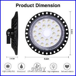 10Pack 100W 100 Watt UFO LED High Bay Light Commercial Bay Lighting Garage Lamp