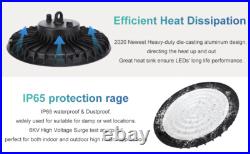 10Pack 100W UFO Led High Bay Light Commercial Warehouse Industrial Shop Lights