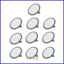 10Pack 150W UFO Led High Bay Light Factory Warehouse Commercial Shop Lights Plug