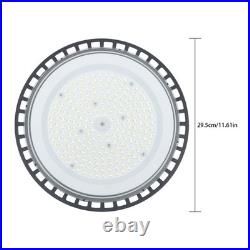 10Pack 150W UFO Led High Bay Light Factory Warehouse Commercial Shop Lights Plug