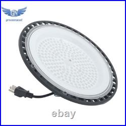10Pack 150W UFO Led High Bay Light Factory Warehouse Commercial Shop Lights Plug