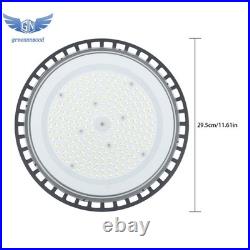 10Pack 150W UFO Led High Bay Light Factory Warehouse Commercial Shop Lights Plug