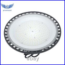 10Pack 150W UFO Led High Bay Light Factory Warehouse Commercial Shop Lights Plug