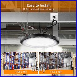 10Pack 200W 200 Watt UFO LED High Bay Light Commercial Bay Lighting Garage Lamp
