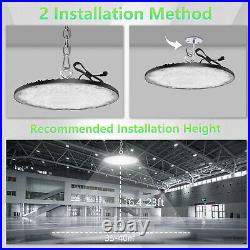 10Pack 200W UFO LED High Bay Light Commercial Factory Warehouse Lighting Fixture