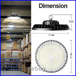 10Pack 200W UFO Led High Bay Light Commercial Industrial Warehouse Light Fixture