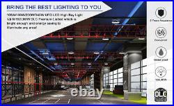 10Pack 200W UFO Led High Bay Light Commercial Warehouse Factory Lighting 110V