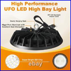 10Pack 200W UFO Led High Bay Light Industrial Commercial Warehouse Factory Light