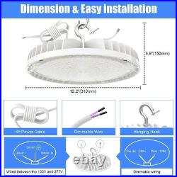 10Pack 240W UFO LED High Bay Light Factory Warehouse Commercial Lighting 36000LM