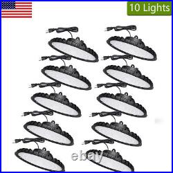 10Pack 300W UFO LED High Bay Light Work Warehouse Industrial Light Shop Light