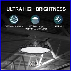 10Pack 300W UFO LED High Bay Light Work Warehouse Industrial Light Shop Light