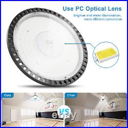10Pack 300W UFO Led High Bay Light Factory Warehouse Commercial Lighting Fixture