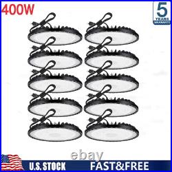 10Pack 400W UFO Led High Bay Light Commercial Warehouse Industrial Light Fixture