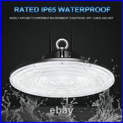 (10Pack) AC277-480V LED UFO High Bay Light 240W Dimmable Warehouse Shop Lighting