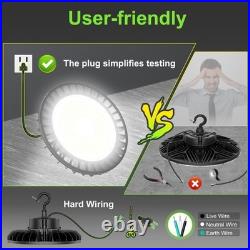 10Pack LED High Bay Shop Light 200W Warehouse Industrial Grade UL Listed 30000lm