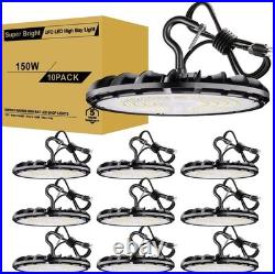 10Pack UFO Led High Bay Light 150W Industrial Commercial Factory Led Shop Light