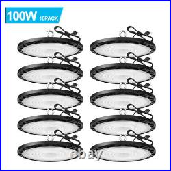 10Pcs 100W UFO Led High Bay Light 100Watts Commercial Industrial Warehouse Light