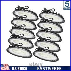 10Pcs 200W UFO Led High Bay Light Shop Industrial Commercial Warehouse Gym Light