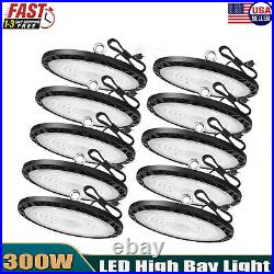 10Pcs 300W UFO Led High Bay Light Commercial Industrial Warehouse Led Shop Light