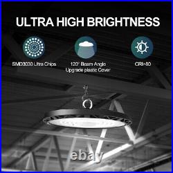 10Pcs 300W UFO Led High Bay Light Commercial Industrial Warehouse Light Fixture