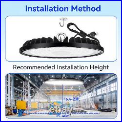 10Pcs UFO Led High Bay Light 400W Industrial Commercial Warehouse Factory Light
