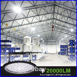 10X200W UFO LED High Bay Light Gym Factory Warehouse Industrial Shed Lighting