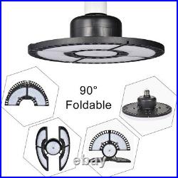 10X 100W UFO LED High Bay Light Deformable LED Garage Light bright Shop Lamp E27