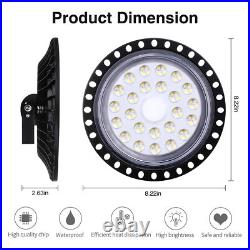 10X 100W UFO LED High Bay Light Garage Warehouse Industrial Commercial Fixture